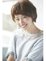 ナナナパレナ 梅田店(nanana parena) 大人可愛いエアリーショートＸモカージュ【nanana parena】