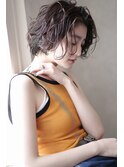 カジュアルボブ×ラフウェーブ