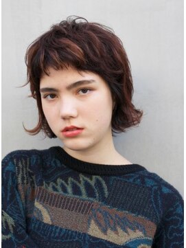 デコ(DECO) ランダムパーマ×ショートバング