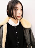 シンプル黒髪ボブ２０２０【表参道drop】