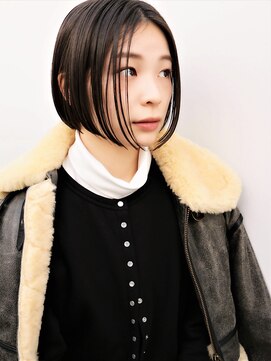 ドロップ(drop) シンプル黒髪ボブ2020【表参道drop】