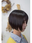 前下がりショートボブ