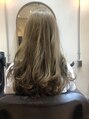 オーブ ヘアー ロッコ 松江店(AUBE HAIR rocco) ダブルカラーブリーチにオンカラー