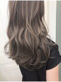 20代30代40代50代ナチュラル小顔カットくすみピンク切りっぱなし