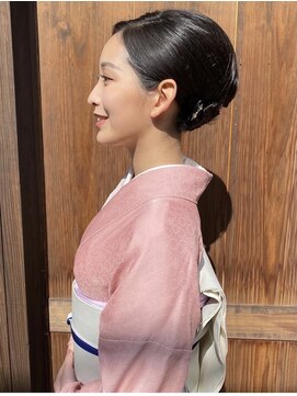 ローラ 本店(Rola) 大人女性の和風アップスタイル ヘアセット/着付