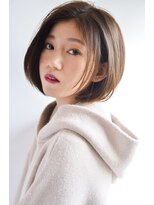 エールバイボヌール(Ere by Bonheur)&nbsp;ツヤ髪ストレートの小顔ボブ