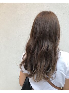 モルニ(MORNI) マロンブラウン_マロンベージュ Aラインボブ かきあげ