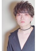 クールショート× 段カット×ダークアッシュ××暗めカラー所沢