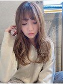 柔らかカラー×崩しゆるカール/20代30代40代