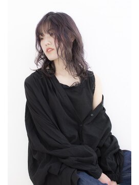 ハナブサ 御経塚店(HANABUSA) 《HANABUSA朝倉華鈴》暗髪でもお洒落ラベンダーアッシュ