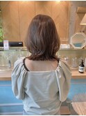 【石畑結華】面長が気になっても挑戦できるミディアムレイヤー