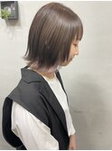インナーカラーボブ