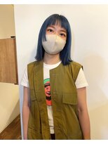 ロティー(loty)&nbsp;【hono】ブルー×外ハネボブ