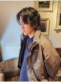 ニュアンスウェーブミディアムボブ