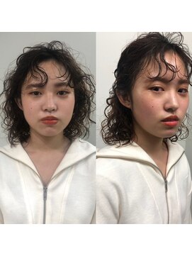 キジ(KIJI) スパイラルパーマ簡単アレンジ