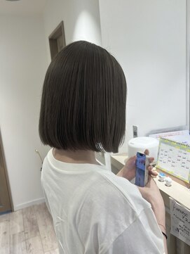 ラボヌールヘアー 宇都宮店(La Bonheur hair) 透明感グレージュ♪【宇都宮駅/インナーカラー】