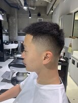 フランクスバーバーザスタンド(Frank’s barber the stand)&nbsp;メンズビジネスベリーショートバーバースタイルF