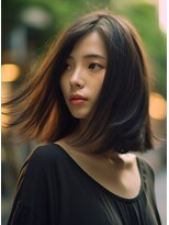 ヴェローグ シェ ブー(belog chez vous hair luxe) ストレートボブデザイニングスタイル