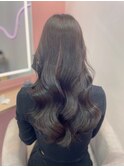 韓国風スタイル×暗髪ツヤ髪