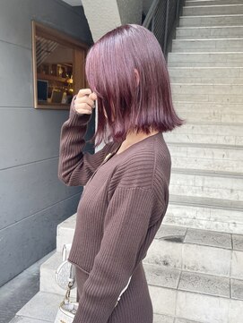 シアー(sheer) 《sheer》#ボルドー#透明感カラー