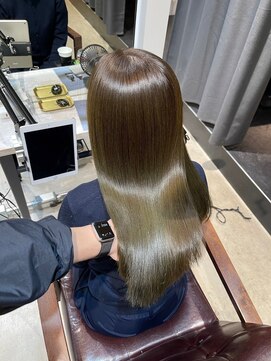 ロイス 神宮前(ROIS) 透明感ベージュカラー/ダブルカラー/ケアブリーチ[表参道駅]