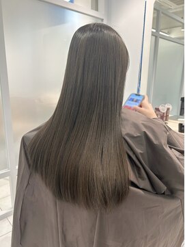 エレノア 池袋店(Eleanor) アッシュブラウン/オリーブブラウン/ブリーチ無しダブルカラー