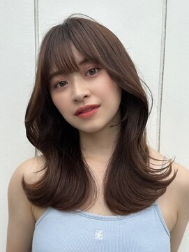 ロンド レア 天神大名店(Lond Le’a) ミルクティーベージュダブルカラーインナーカラーケアブリーチ