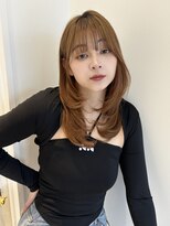 ゲーム 原宿店(GAME)&nbsp;【MAYUKA】セミロングレイヤースタイル