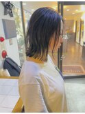 長めレイヤーボブ