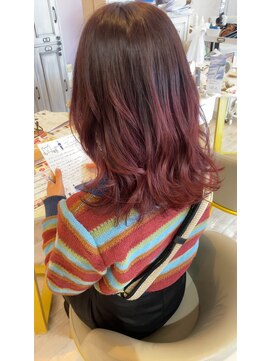 ハグクレア(HUG CLAIRE) チェリーレッドグラデーション