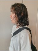 ミディアムパーマ