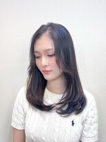 イオエ 梅田(ioe)&nbsp;ダブルカラー/大人ボブ/黒髪スタイル/髪質改善/縮毛矯正