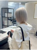 【冬の透明感ホワイト×ボブ】ふじゆー
