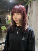 20代/30代/裾カラー/レイヤーカット