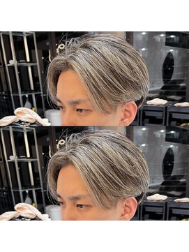 髪屋 紬 メンズ/メンズパーマ/メンズカット/ハイライト/メッシュ