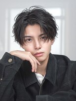 オーシャントーキョー 渋谷神南(OCEAN TOKYO) ニュアンス黒髪人気センターパート