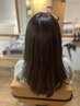 【今からはじめるケア】髪質改善トリートメント＋ケアカラー＋カット￥19900