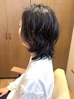 ヘアー ドレッサー パワードール(Hair Dresser)&nbsp;40代、脱力パーマでプチウルフ
