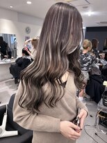 キング 枚方店(K!ng)&nbsp;縮毛矯正髪質改善ハイライトレイヤーカット枚方美容室エクステ