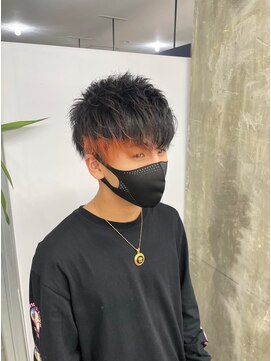 メンズサロン キング 枚方店(Men’s salon K!ng) 波巻きツイストスパイラルパーマ/フェザーパーマ/眉毛/メンズ