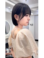 メルバイグラフ 梅田(mel by GRAFF) 【ミニボブ】ナチュラルボブ/ストレートボブ/ショートボブ