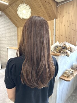 サロン(CI'SALON) 大人レイヤー×上品ピンクベージュ