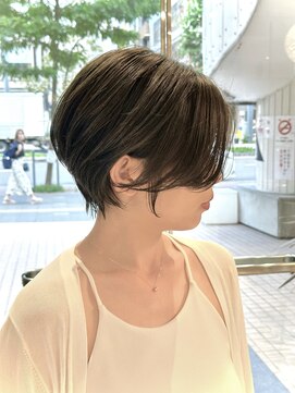 ラボー ノースプラザ店(LA'BO) 【LA'BO三浦】シアーグロッシーショート