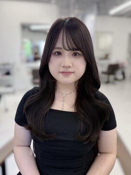 ハピネス 梅田茶屋町店(HAPPINESS) レイヤーカット/グレージュ/韓国ヘア/顔まわり/韓国風巻き/艶髪