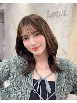 ロンドアヴァントゥス 池袋(Lond aventus) 韓国レイヤー/韓国風/ボブ/髪質改善/黒髪/ブリーチなし〔池袋〕