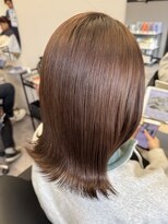 ニュイ 木更津(nuit)&nbsp;着物ヘア/大人ガーリー/ダークアッシュ/似合わせカット/木更津