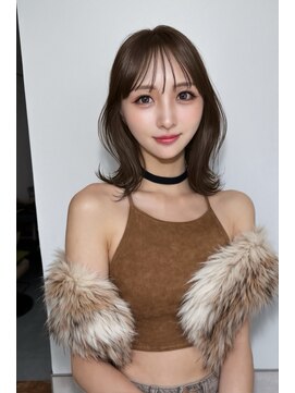 サンド 名古屋(sand) 韓国風/インナーカラー/縮毛矯正髪質改善/顔まわり/レイヤー