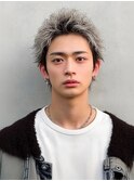 MEN’S HAIR/サーフカール/刈り上げセンターパート/ブリー