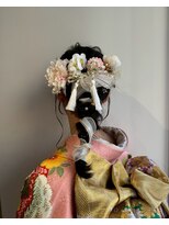 ギネス(Giness)&nbsp;大人ガーリー大人可愛い和装アレンジ