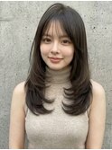 シャギーカット大人美人ワンホンレイヤーロングA10越谷20代30代